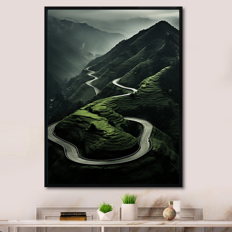 Impression sur toile Bellanova, H 40 po x l 30 po x P 1,5 po, Cadre flottant noir