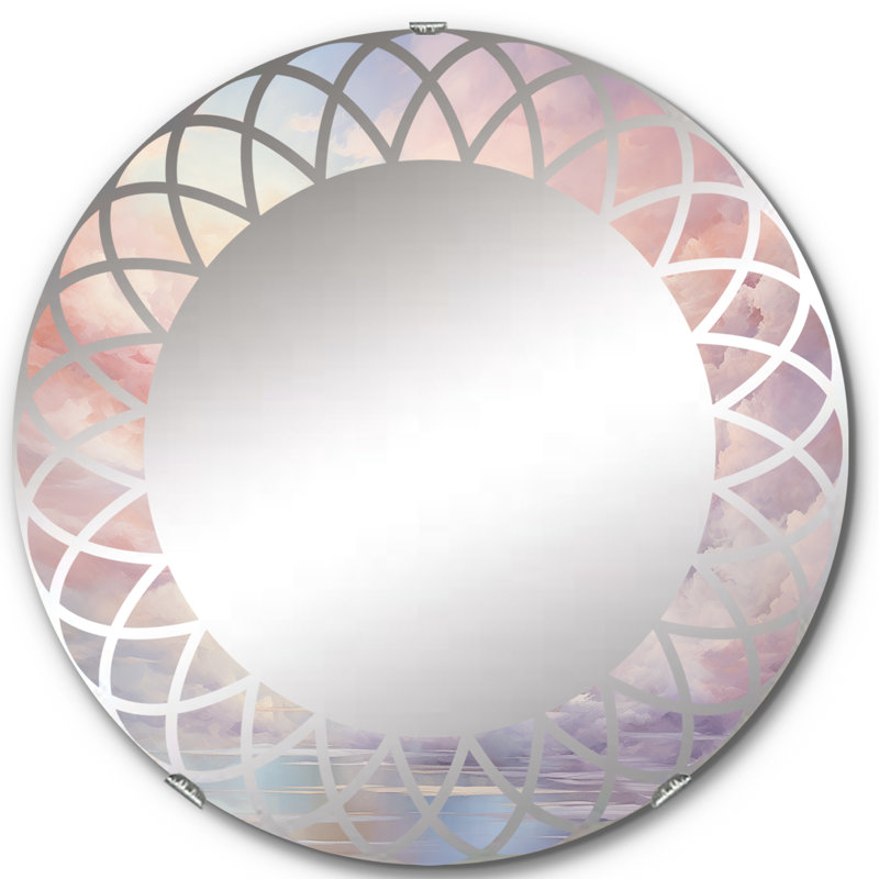 Sebou Circle Mirror, 24" x 24"
