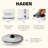 Haden Heritage 12 Cup Coffee Maker Kitchen Appliance Set w/1.7L Electric Kettle-100354288