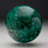 Hand-Polished Solid 3.5" Diameter Malachite Sphere // Ver. I