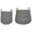  Planter Basket With Storage 2 Pcs Lacak Rattan Decorative Containers-809520184