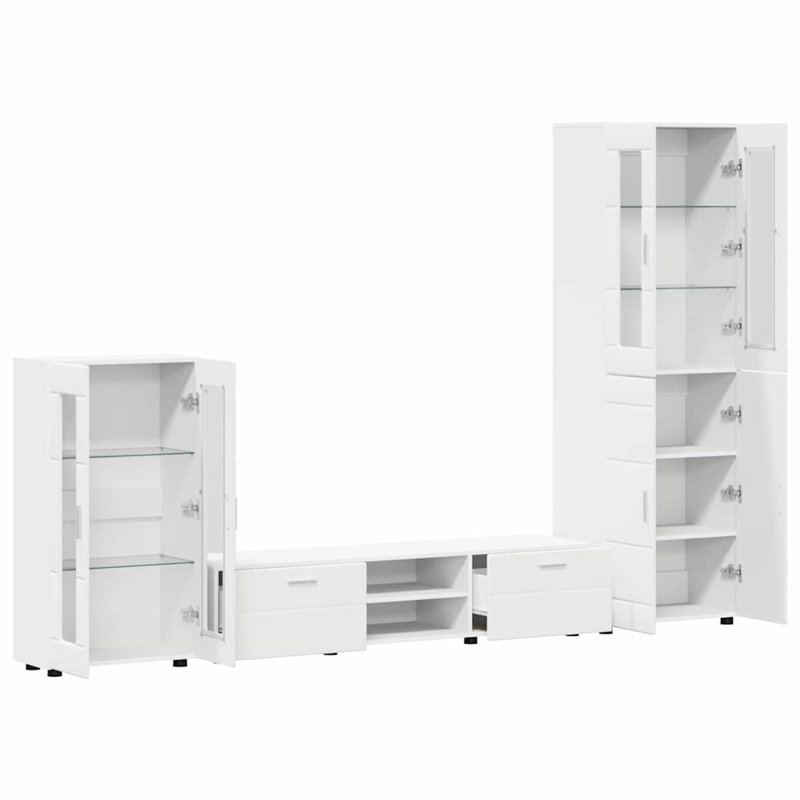 Console for TVs up to 88", White