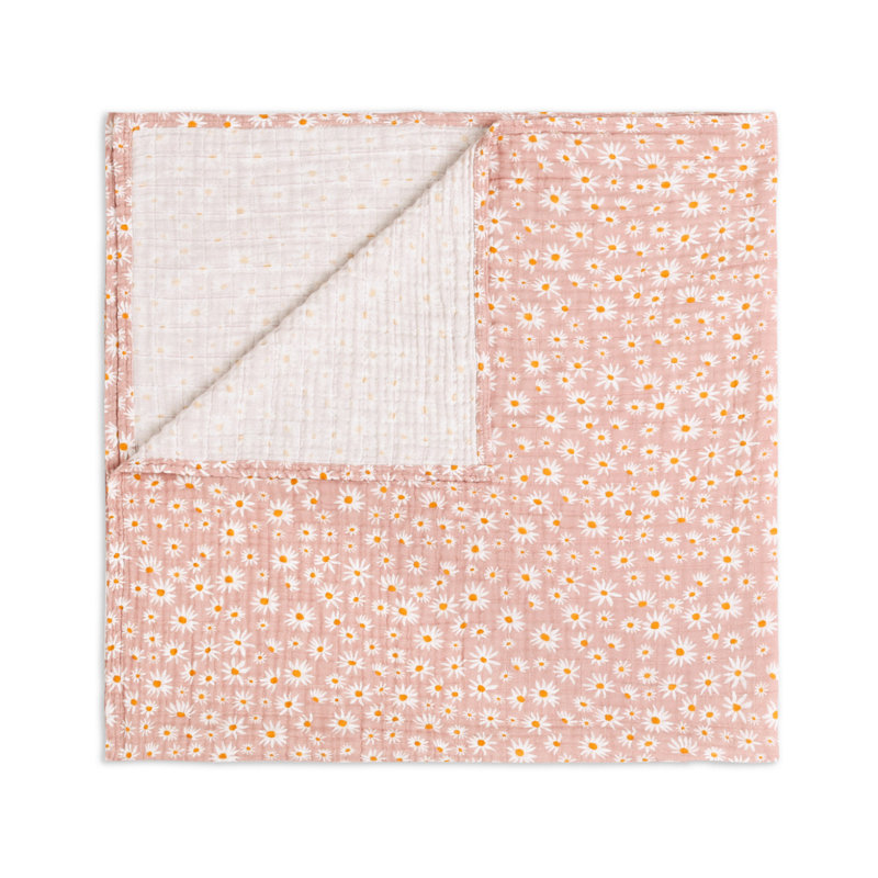 Daisy Organic Muslin Swaddle