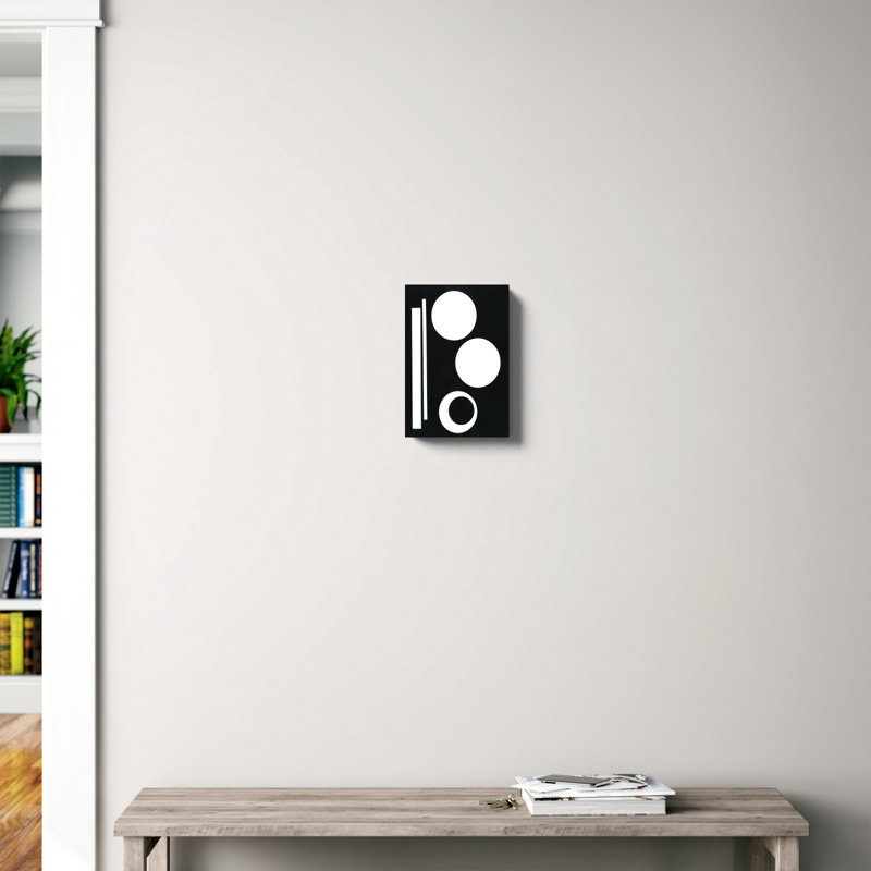 "Prestige IV" par Regina Moore, impression sur toile, Cadre noir, H 12 po x l 8 po