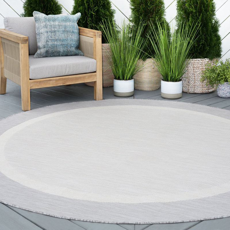 Deerwood Indoor / Outdoor Rug, Round 7'10"