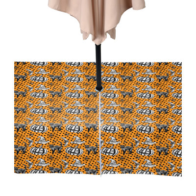 Slagle Halloween Water Repellent Tablecloth