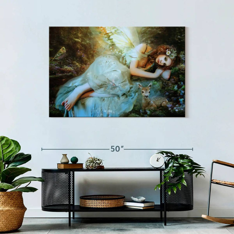 Kelan Spring Fairy, 30" H x 45" W