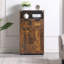 Armoire de rangement Farmhouse avec tablettes réglables-1665603091