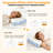 2 Pack Ergonomic Contour Memory Foam Cervical Pillow, Neck Support Pillow for Side and Back Sleepers, Relief for Neck and Shoulder Pain-1339092222