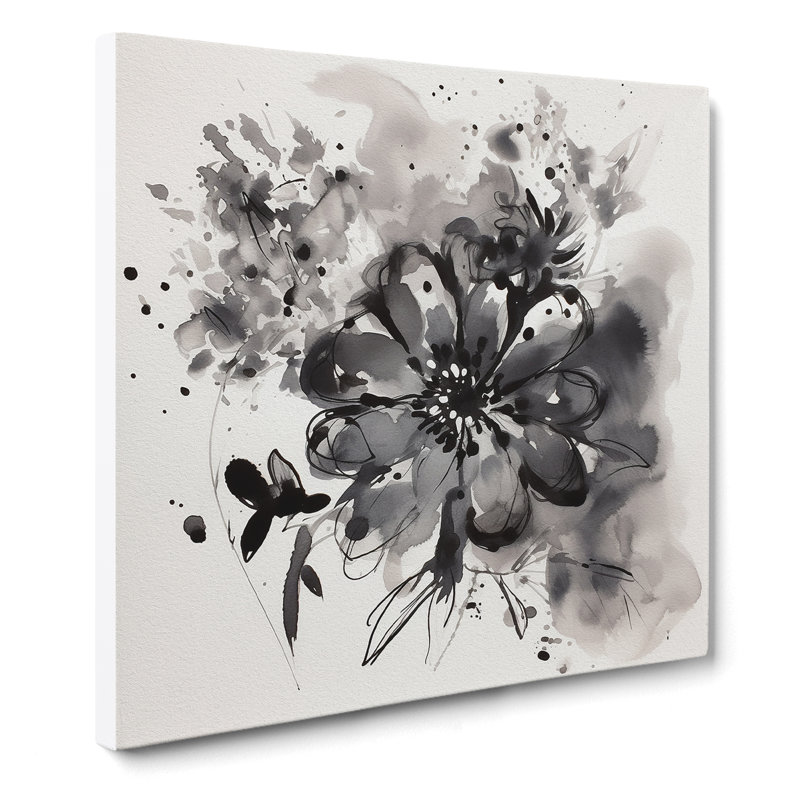 Floral Ink Wash - Print
