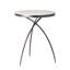 Tripod Table w/Grey Marble Top-Lg