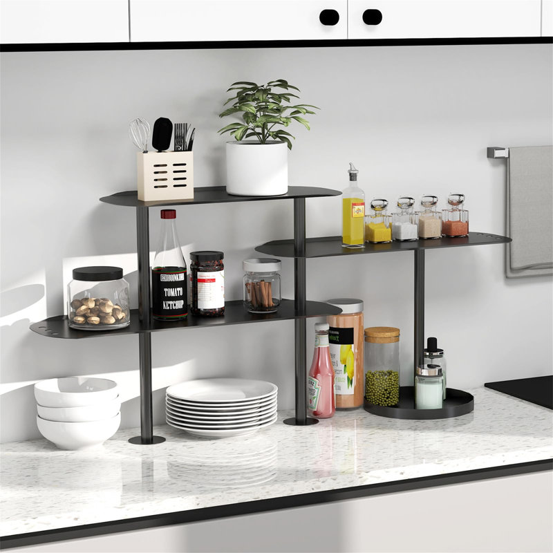 Metal Rectangle Utensil Storage Set