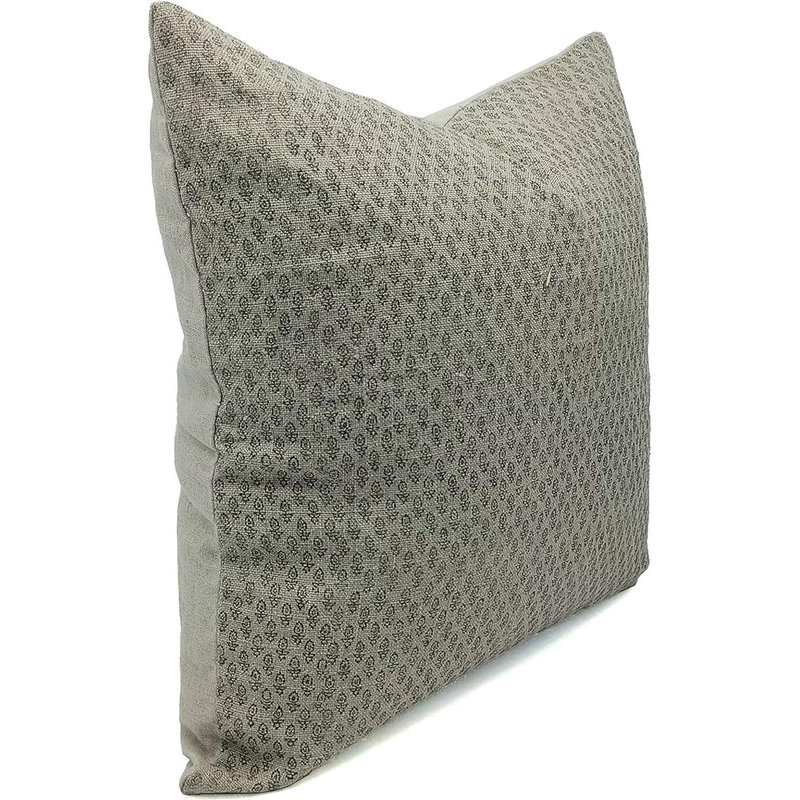 Linen Lumbar Indoor/Outdoor Pillow Cover, 14" x 20"