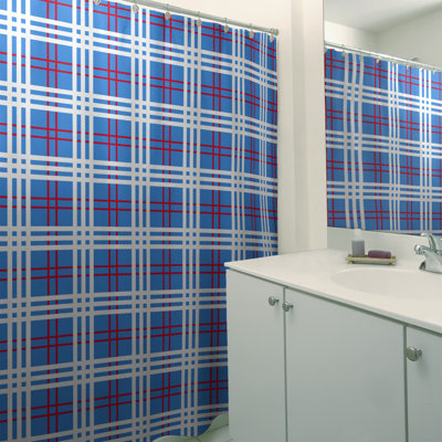 Plaid Shower Curtain