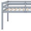 Lit mezzanine en bois avec échelle-1433508365