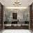 40X30inch Silver Wall Mirror With Beveled Edge For A Stylish Bathroom Upgrade Rectangular Stable Structure