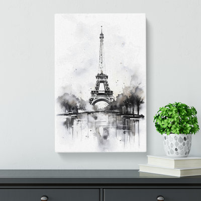 Eiffel Tower Gestural - Print