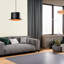 Luminaire suspendu 1 lumière Zaaki