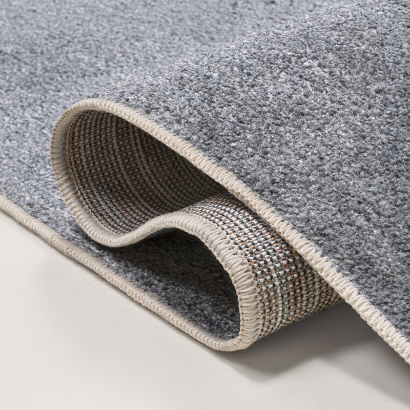 Tapis gris foncé / crème Trike Triceratops Modern Kids, Gris foncé / Crème, Rectangle 7 pi 9 po x 10 pi