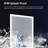 LED Lighted Bathroom Mirror With Shaver Socket, Defogging Pad Wall Mount Single Touch Sensor IP44