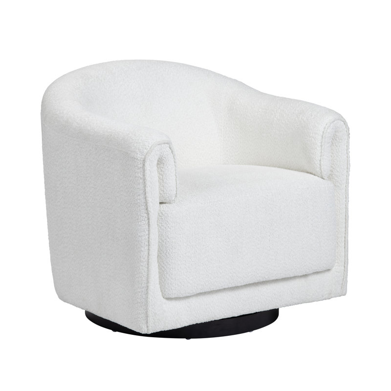 Upholstered Swivel Accent Chair
