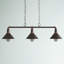 Whitley 3 - Light Stainless Steel Kitchen Island Pendant-1761726894