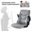 Chaise de bureau ergonomique Arless Iz à hauteur réglable en similicuir.-1902739020