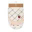 Clementine Fruit & Veggie Cotton Bandana Baby Bib (3 Pack)