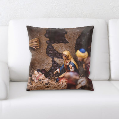 Coussin statue
