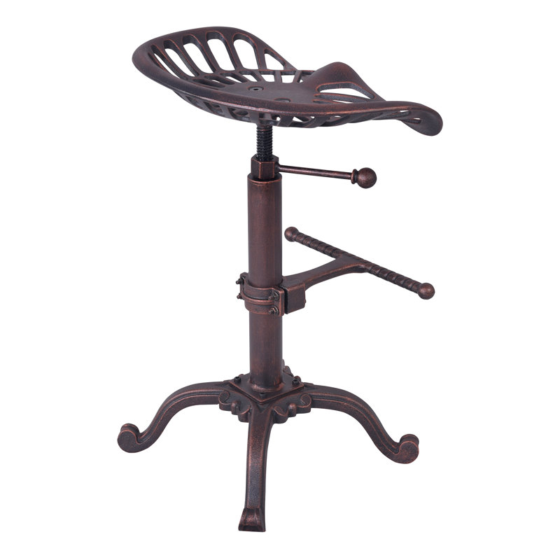 Gilbert Swivel Adjustable Height Counter Stool