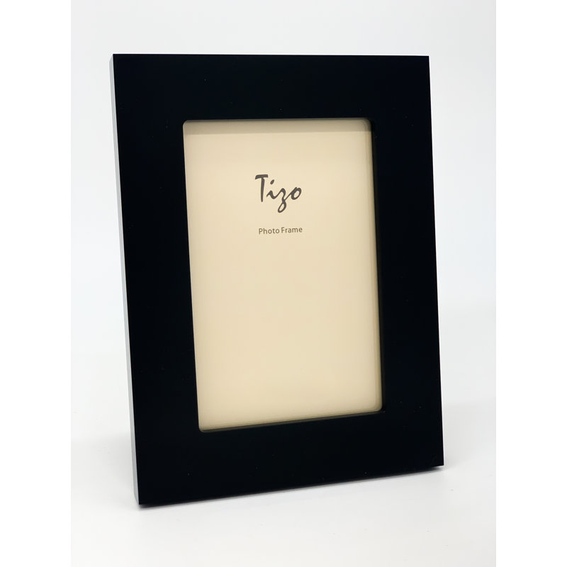 Lucite Picture Frame, 8" W x 10" H, Black