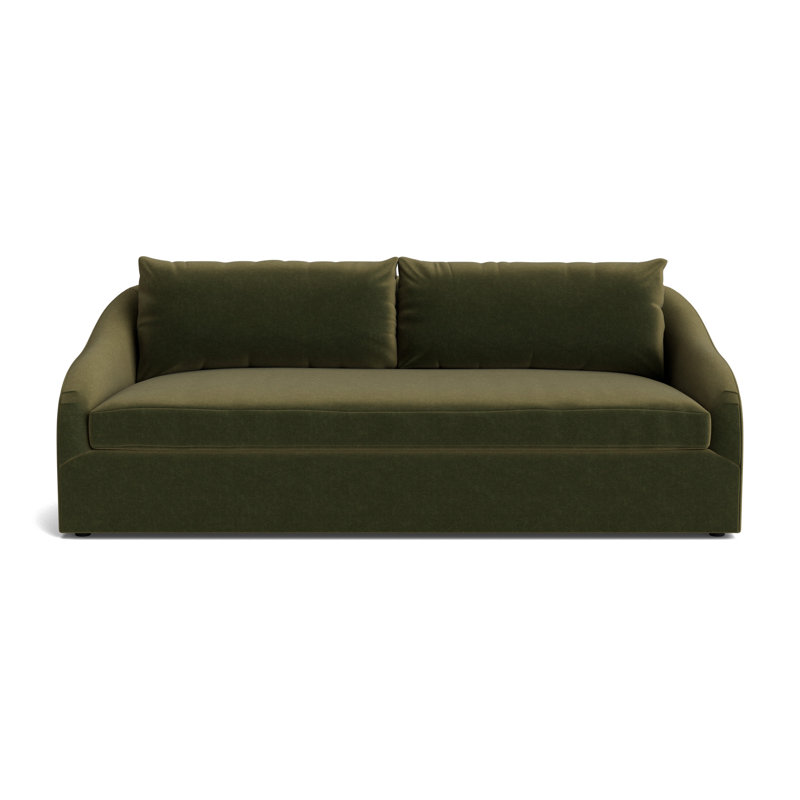 Laurel 90 Sofa, Performance Velvet - Balsam