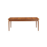 Catellini Extendable Bamboo Solid Wood Dining Table