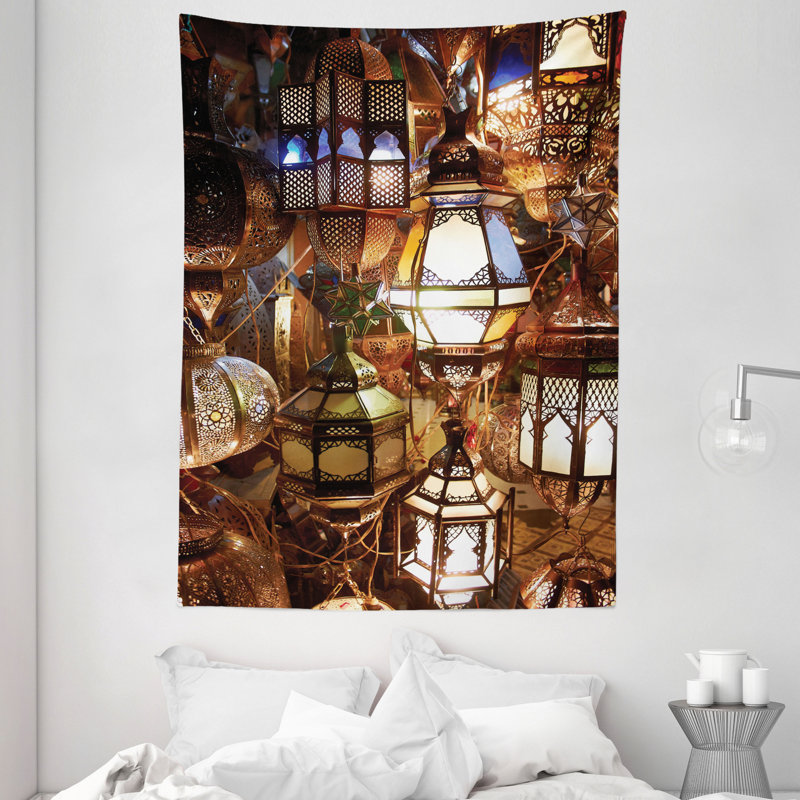 Tapisserie en polyester, H 80 po x l 60 po
