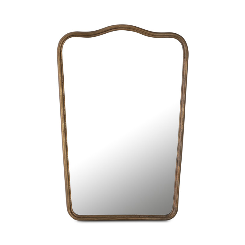Keyes Rectangle Metal Mirror, Bronze
