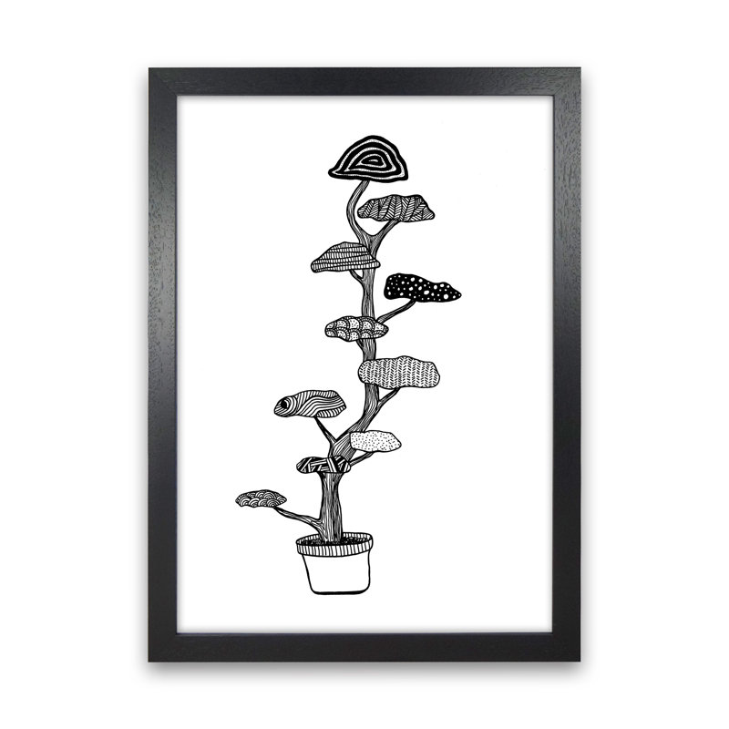 Cloud Tree by Carissa Tanton - Print, Black Framed, 63cm H x 46cm W x 3cm D