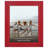 Picture Frame - Rustic Picture Frame with Textured Engineered Wood, Shatter Resistant Glass and Easel Back - Horizontal and Vertical Display