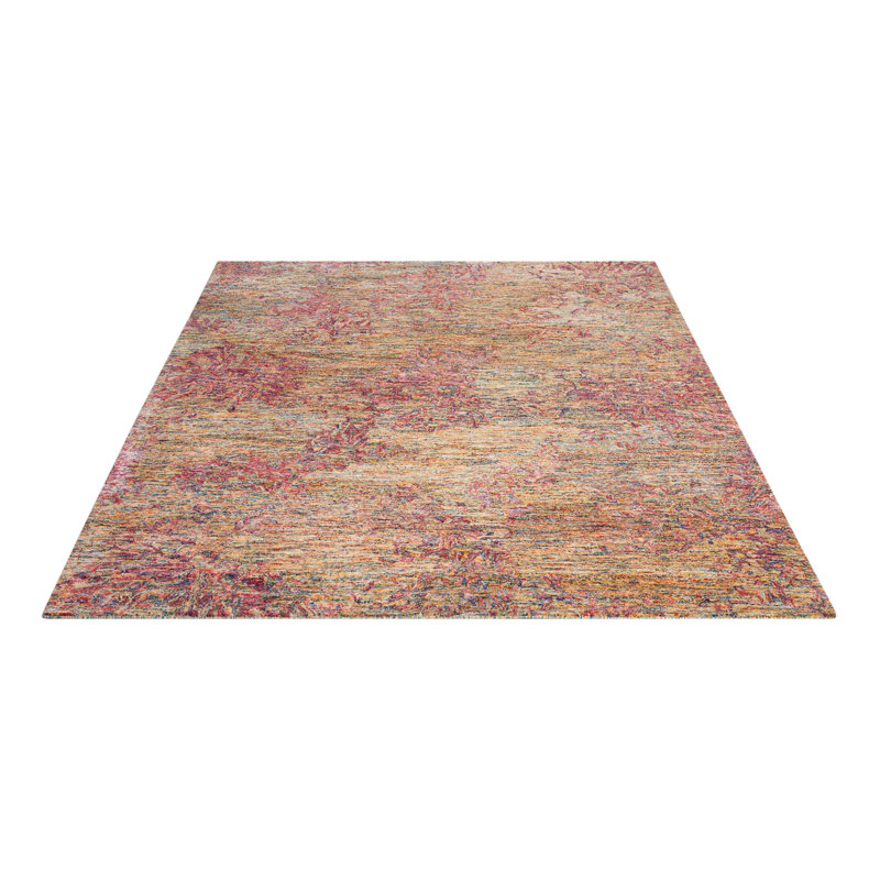 Nyssa Viscose Abstract Indoor Rug, Rectangle 9'9" x 13'9"