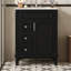 Meuble-lavabo 24 po avec lavabo en céramique, petite armoire de salle de bain, armoire moderne avec 2 tiroirs et tablette réglable-958709009