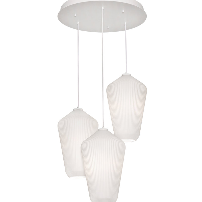 Luminaire suspendu triple Hullinger