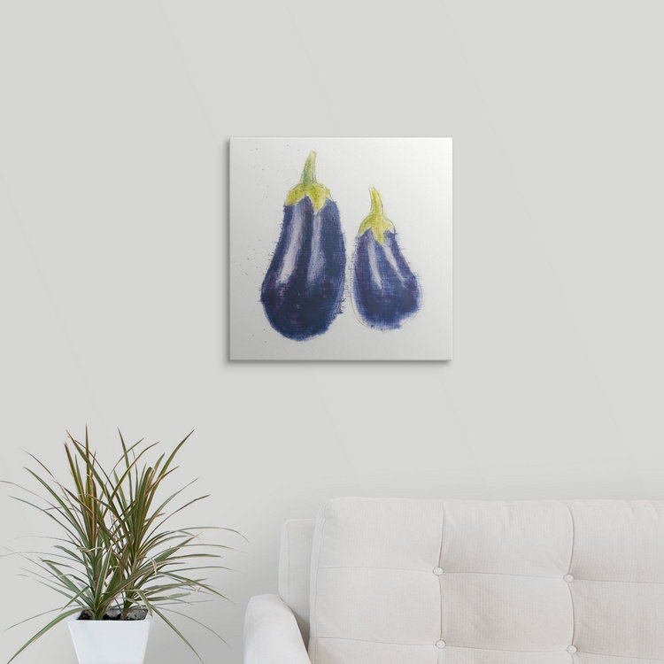 "Clair de jardin" par Emily Adams, "Clairborn" par Clair Adams, H 35 po x l 35 po x P 1,5 po, Toile