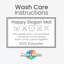 Happy Slogan Rectangle Bath Mat-370713404
