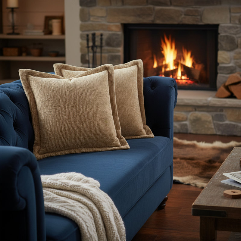 Square Pillow Cover & Insert