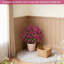 24 po Vin rose artificiel glacé du matin avec eucalyptus, plante florale artificielle résistante aux rayons UV pour l'intérieur et l'extérieur-401407840