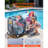 Pool Storage Bin, 62.6 x 32 x 36 in, Rolling Pool Float Storage Organizer with Side Pockets & Casters, Durable Plastic Frame, Poolside Toys Noodles Holder Mesh Basket for Swimming Pools