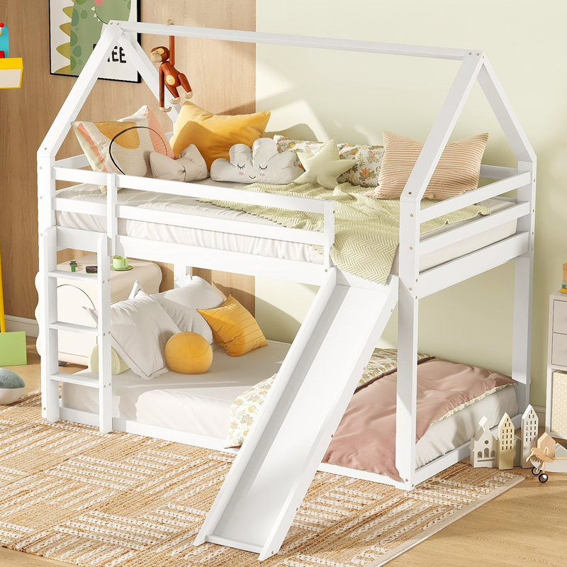 Bed, European Single (90 x 200 cm), White
