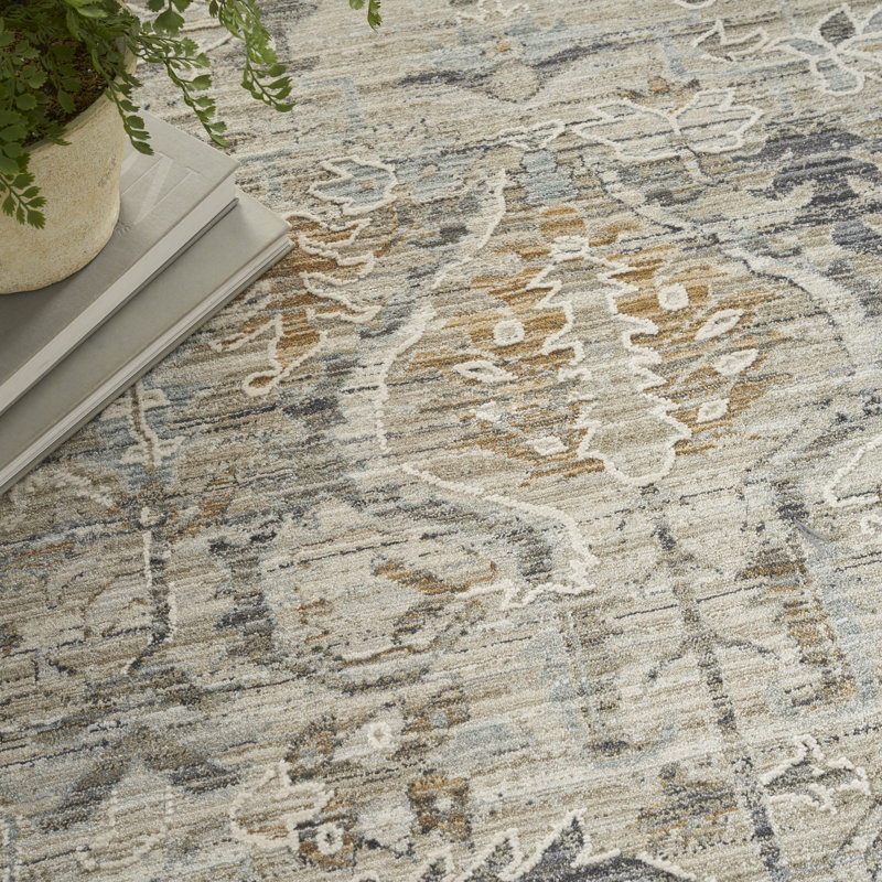 Bennefield Oriental Area Rug, Rectangle 160 x 239cm