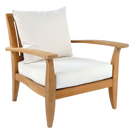 Ipanema Outdoor Lounge Chair, Ash