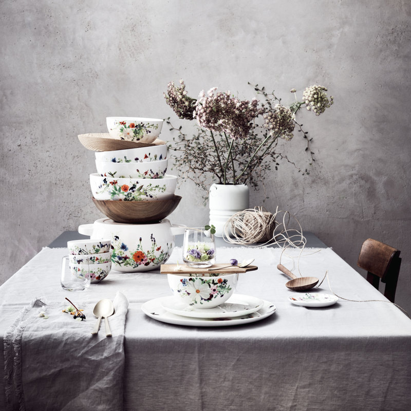 Brillance Grand Air Bone China Salad Bowl