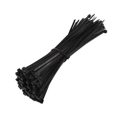 12 attaches de 50 lb pour attaches de câble robustes à fermeture à glissière en plastique auto-verrouillable (ensemble de 100